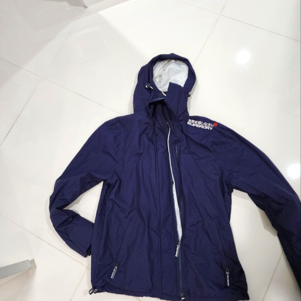 Super Dry jacket XXL - Navy Blue (fits like a L)